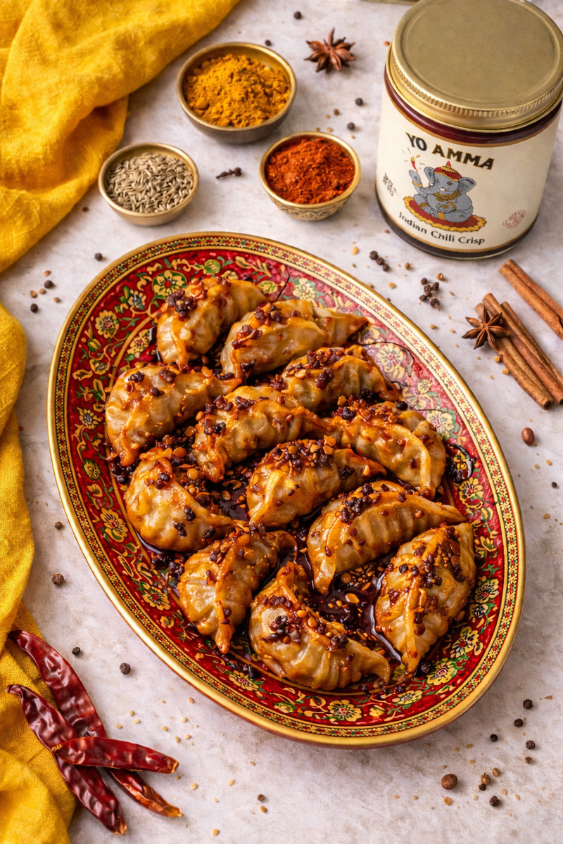Chili Chicken Momo