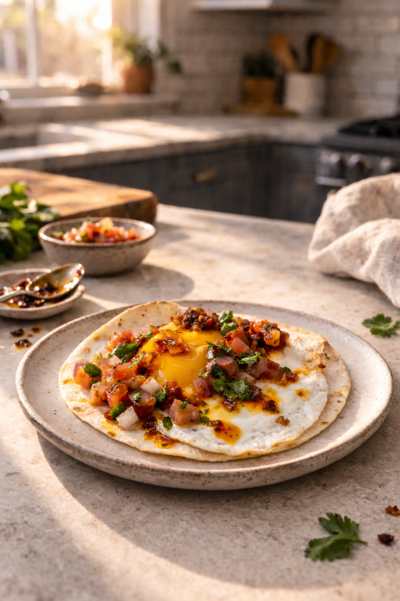 Chili Pico Breakfast Taco
