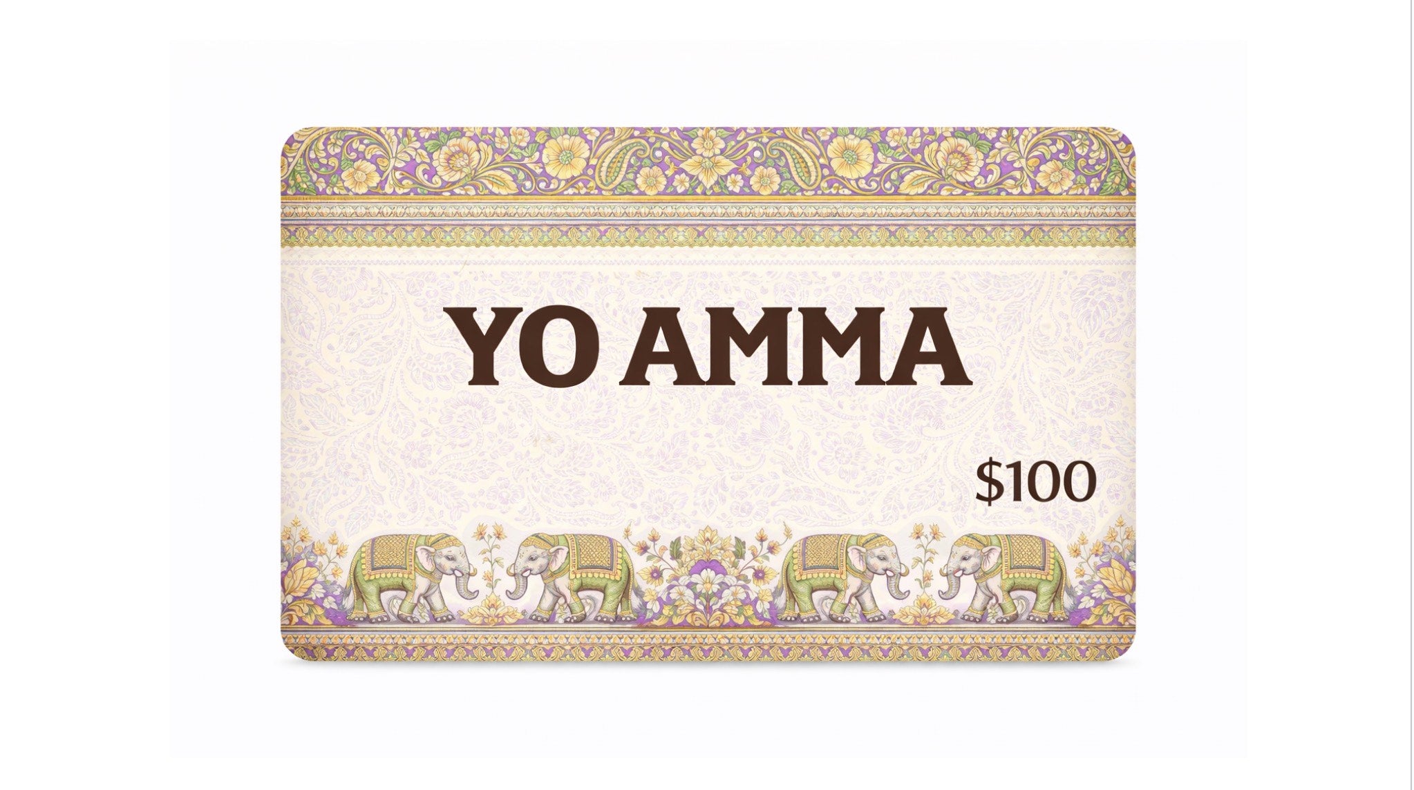 Yo Amma Gift Card